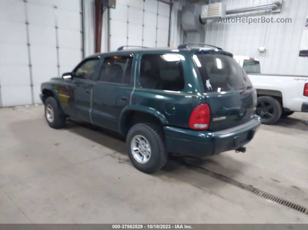 1998 Dodge Durango   Зеленый vin: 1B4HS28Y9WF151182