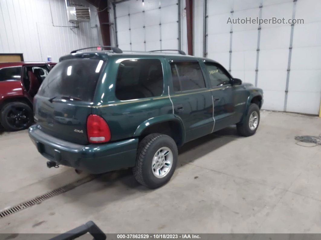 1998 Dodge Durango   Green vin: 1B4HS28Y9WF151182