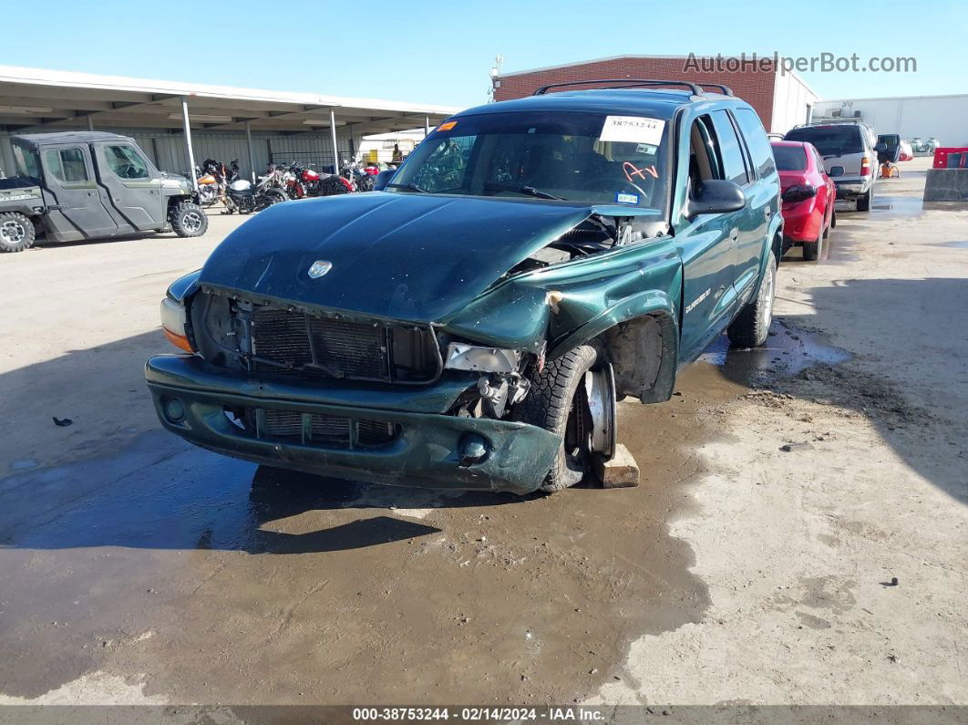 1998 Dodge Durango Slt Green vin: 1B4HS28Y9WF179581