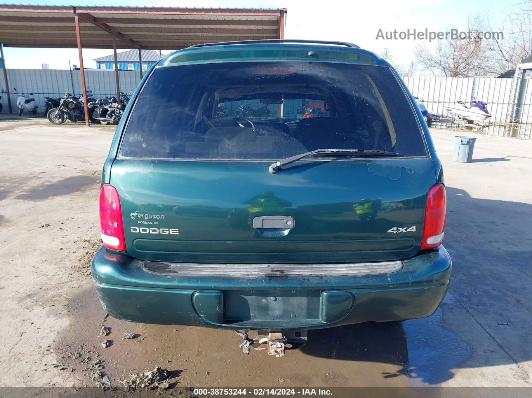 1998 Dodge Durango Slt Green vin: 1B4HS28Y9WF179581