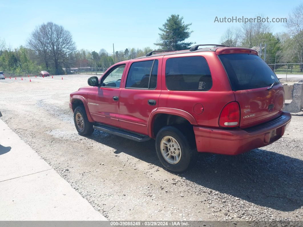 1998 Dodge Durango Slt Red vin: 1B4HS28YXWF128445