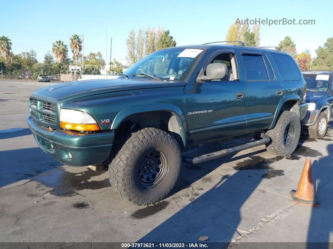 1998 Dodge Durango Slt Green vin: 1B4HS28YXWF136058