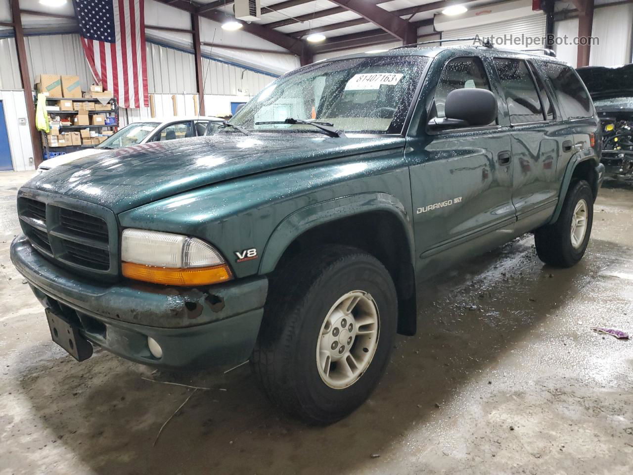 1998 Dodge Durango  Зеленый vin: 1B4HS28Z0WF165514