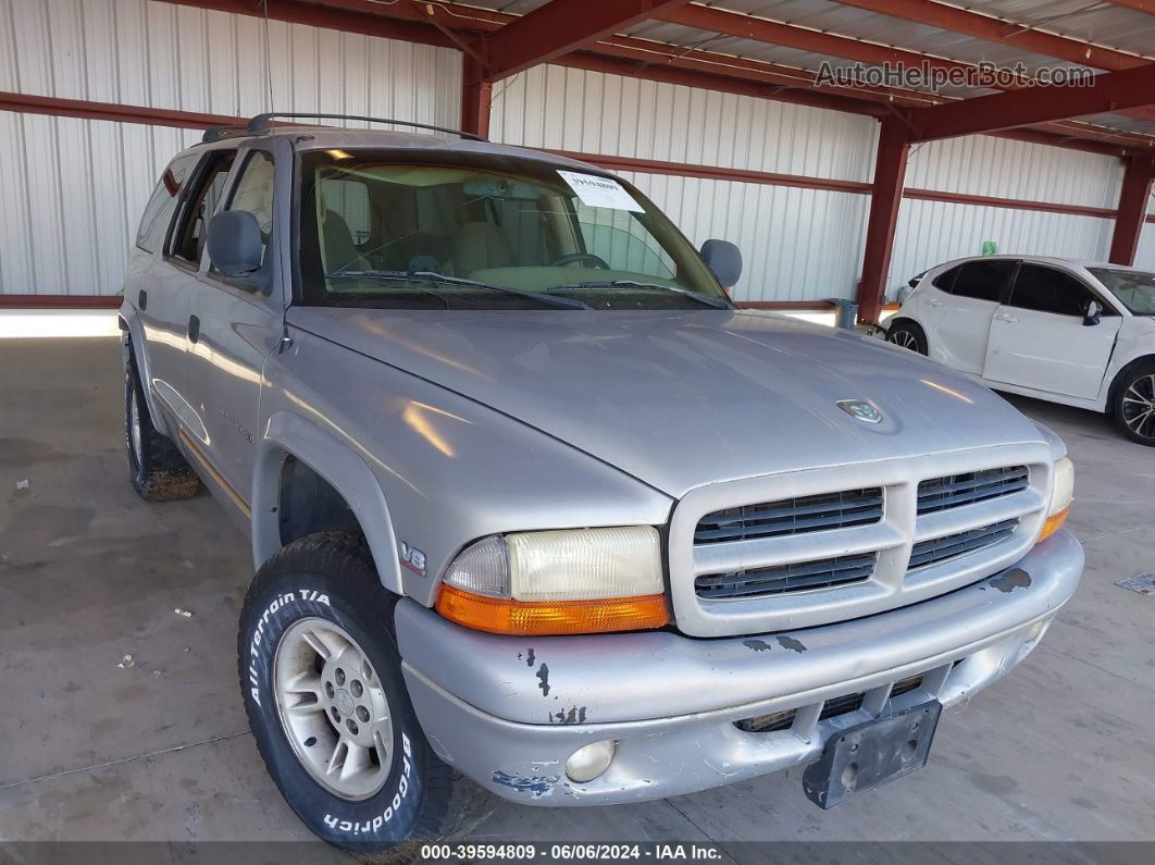 1998 Dodge Durango Slt Silver vin: 1B4HS28Z0WF219877