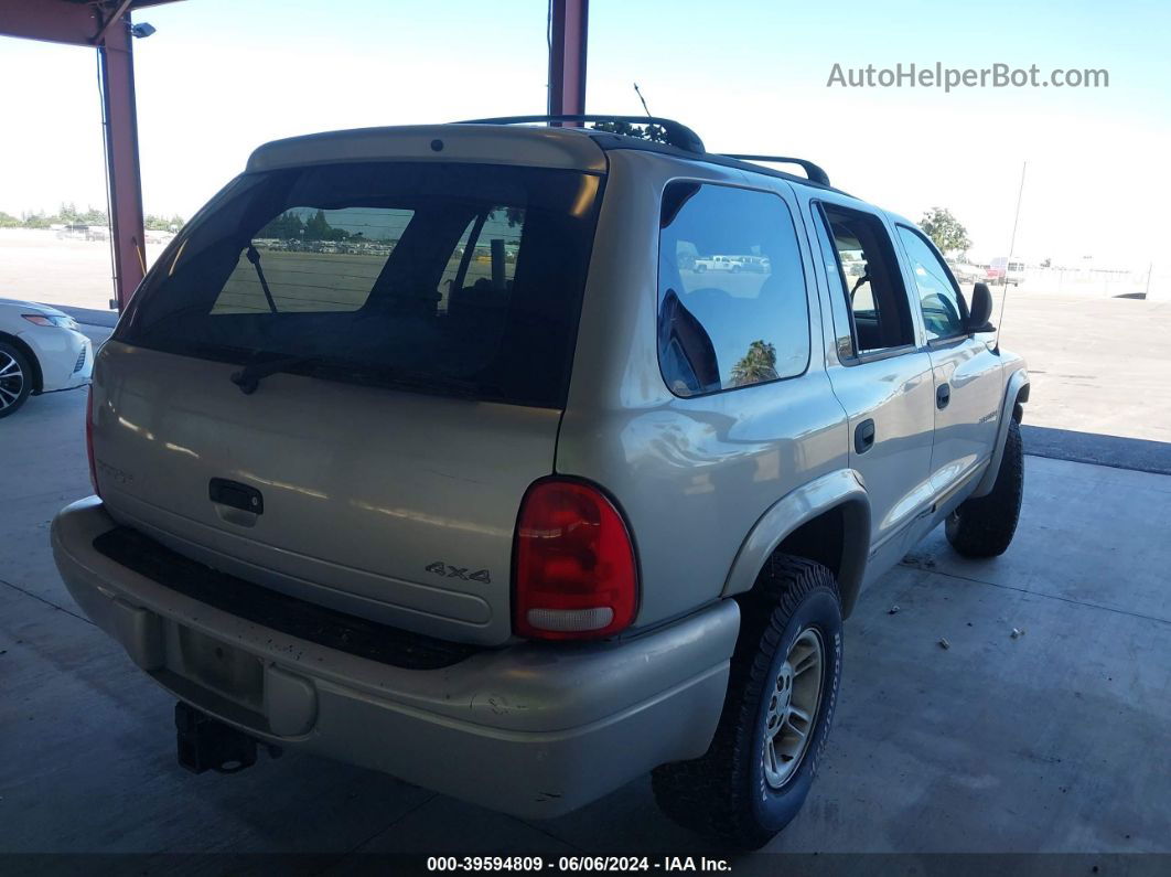 1998 Dodge Durango Slt Silver vin: 1B4HS28Z0WF219877