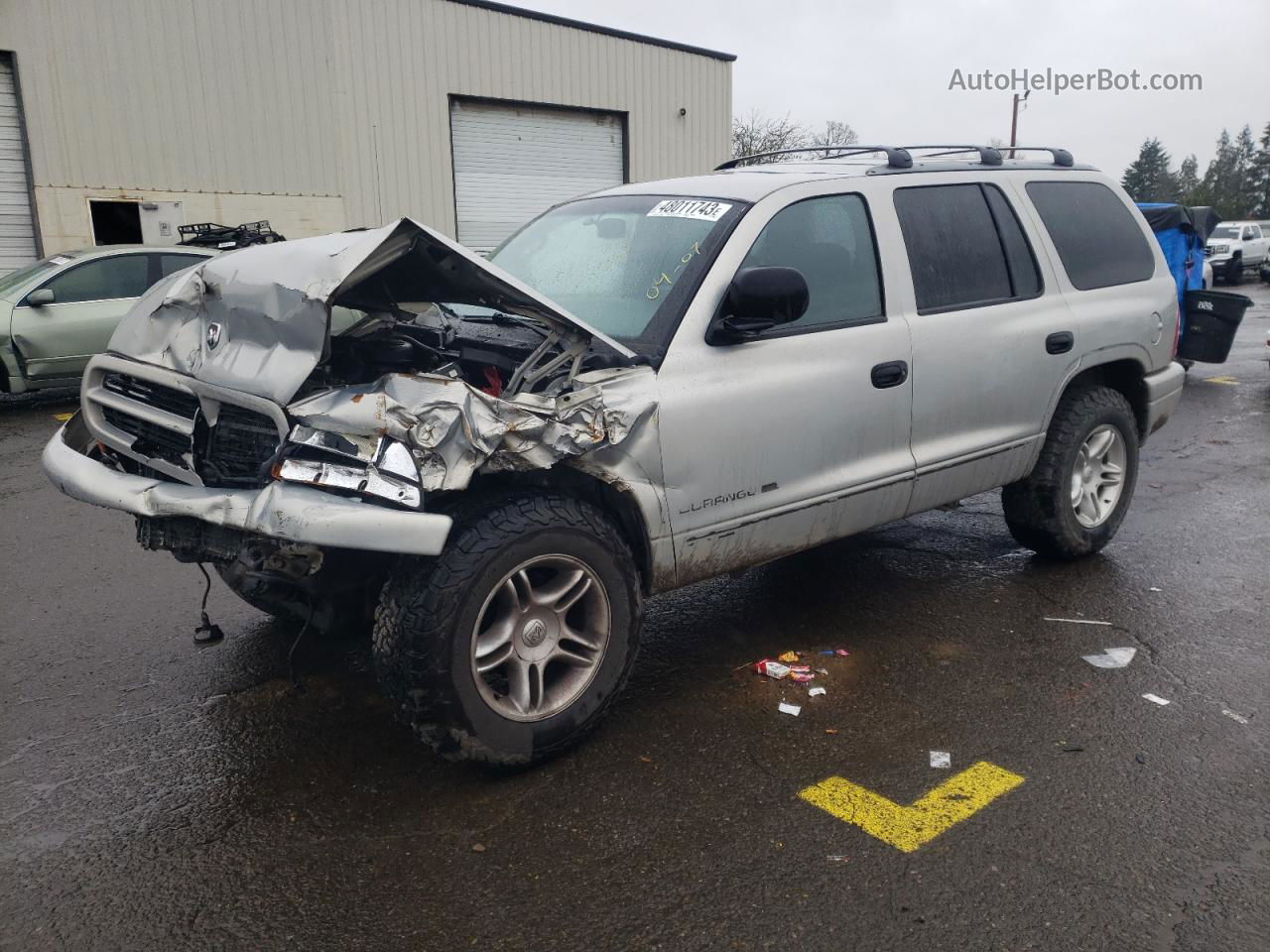 1998 Dodge Durango  Silver vin: 1B4HS28Z1WF147989