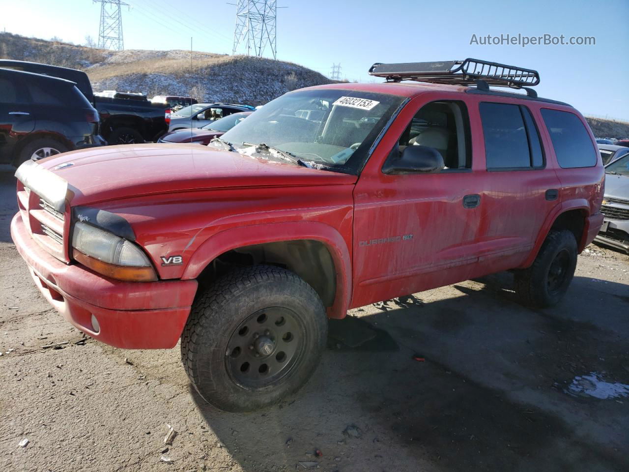 1998 Dodge Durango  Красный vin: 1B4HS28Z1WF191216