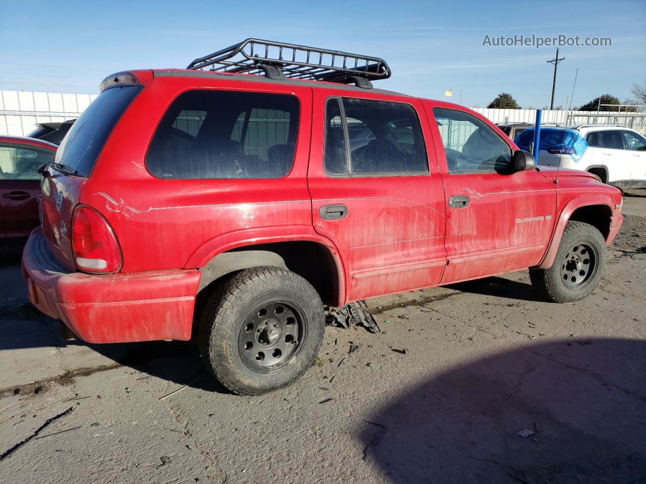 1998 Dodge Durango  Красный vin: 1B4HS28Z1WF191216