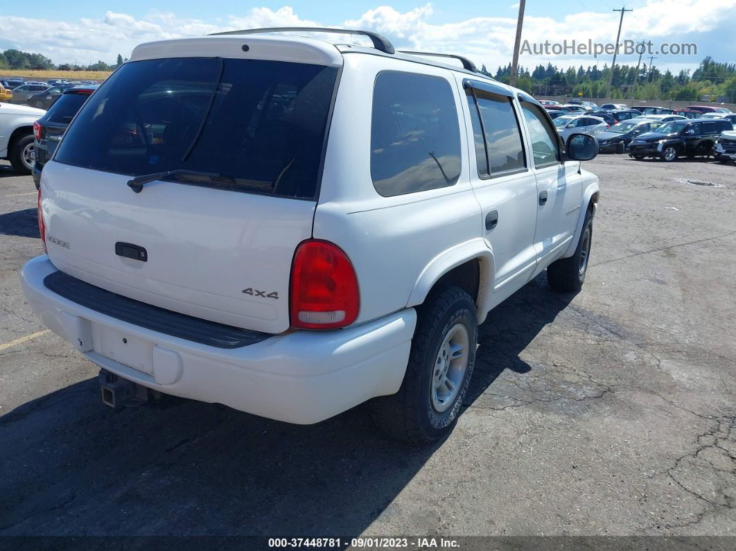 1998 Dodge Durango   White vin: 1B4HS28Z2WF147077