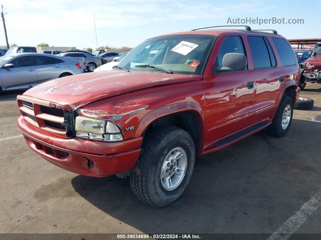 1998 Dodge Durango Slt Красный vin: 1B4HS28Z3WF164759