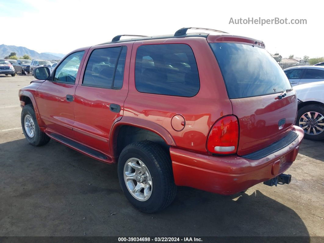 1998 Dodge Durango Slt Красный vin: 1B4HS28Z3WF164759