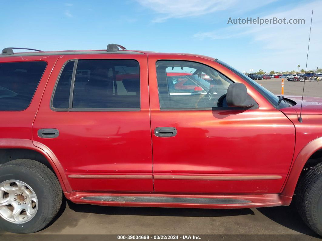 1998 Dodge Durango Slt Red vin: 1B4HS28Z3WF164759