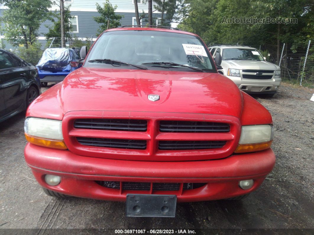 1998 Dodge Durango   Red vin: 1B4HS28Z6WF227675