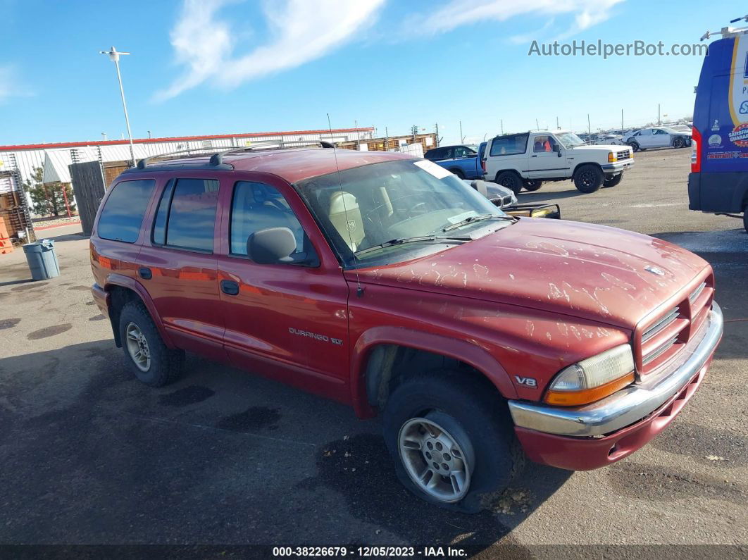 1998 Dodge Durango Slt Red vin: 1B4HS28Z7WF224719