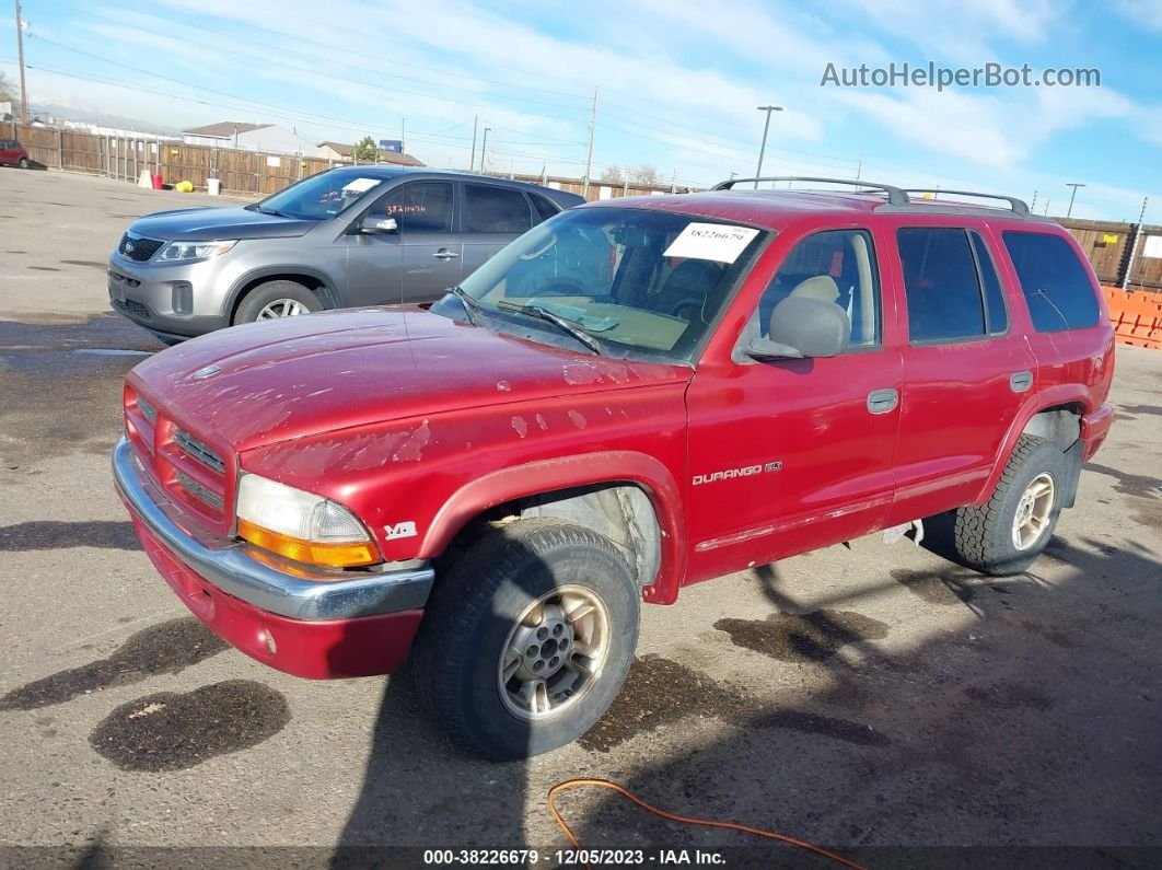 1998 Dodge Durango Slt Красный vin: 1B4HS28Z7WF224719