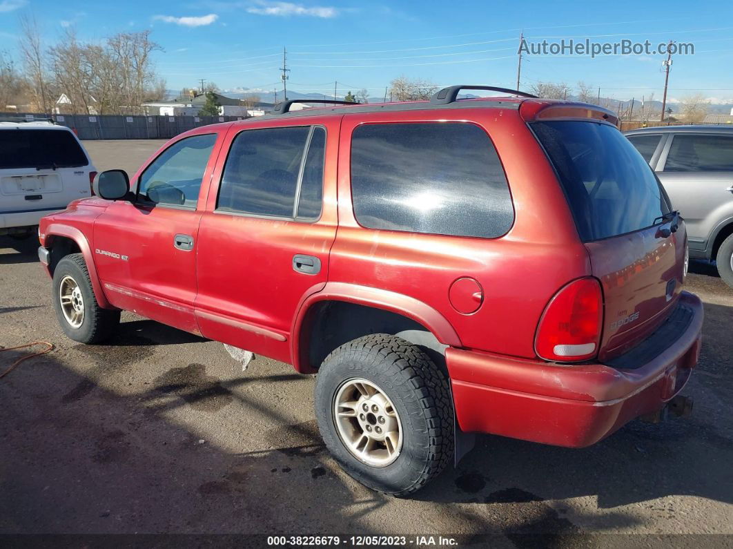 1998 Dodge Durango Slt Красный vin: 1B4HS28Z7WF224719