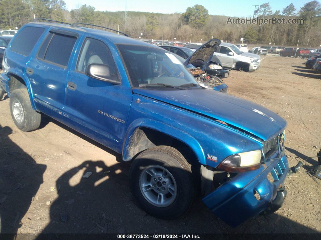 1998 Dodge Durango Slt Blue vin: 1B4HS28Z7WF227006