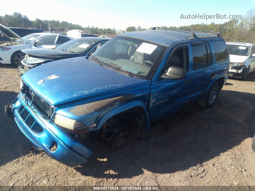 1998 Dodge Durango Slt Blue vin: 1B4HS28Z7WF227006