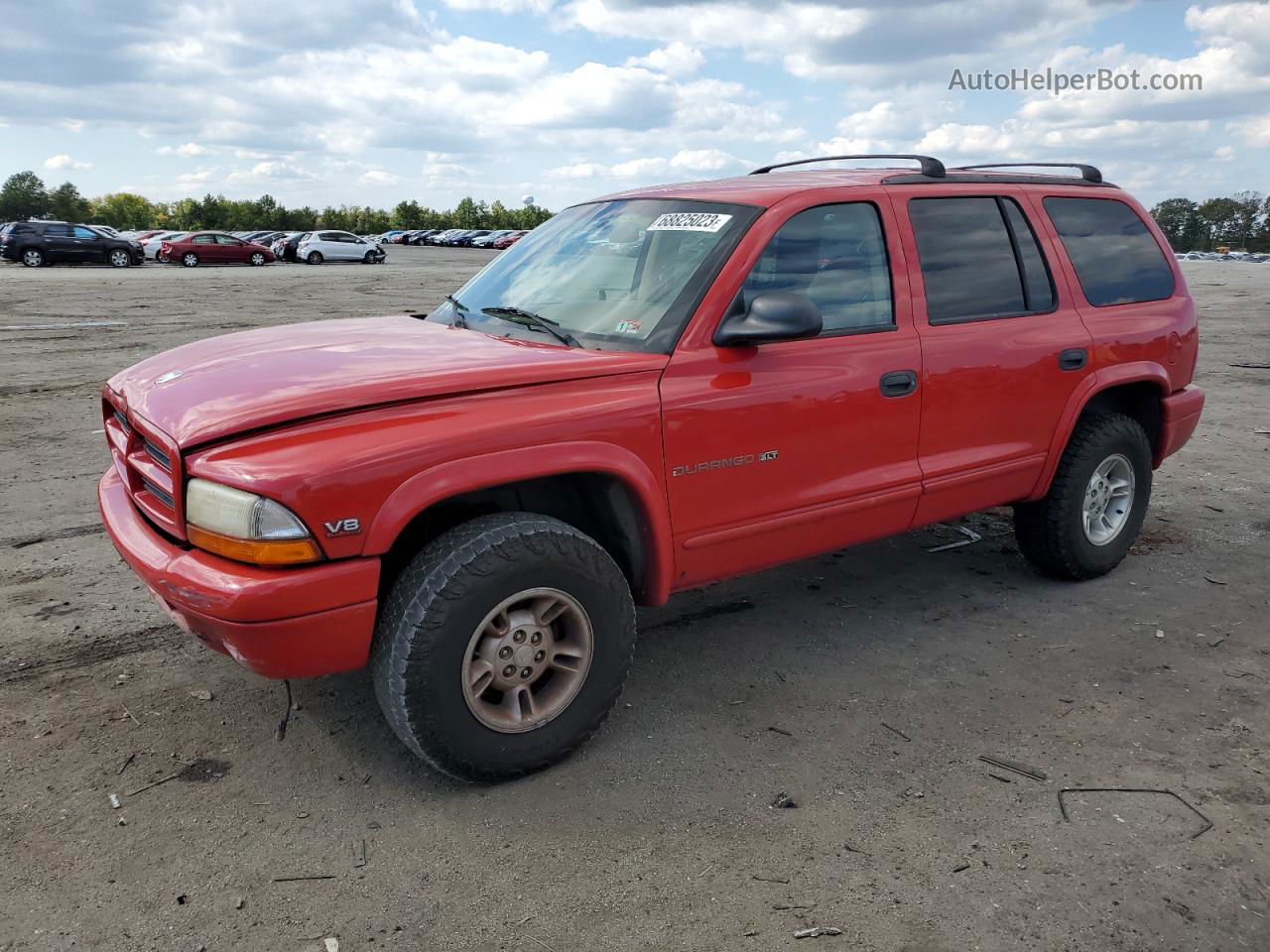 1998 Dodge Durango  Red vin: 1B4HS28Z8WF220730