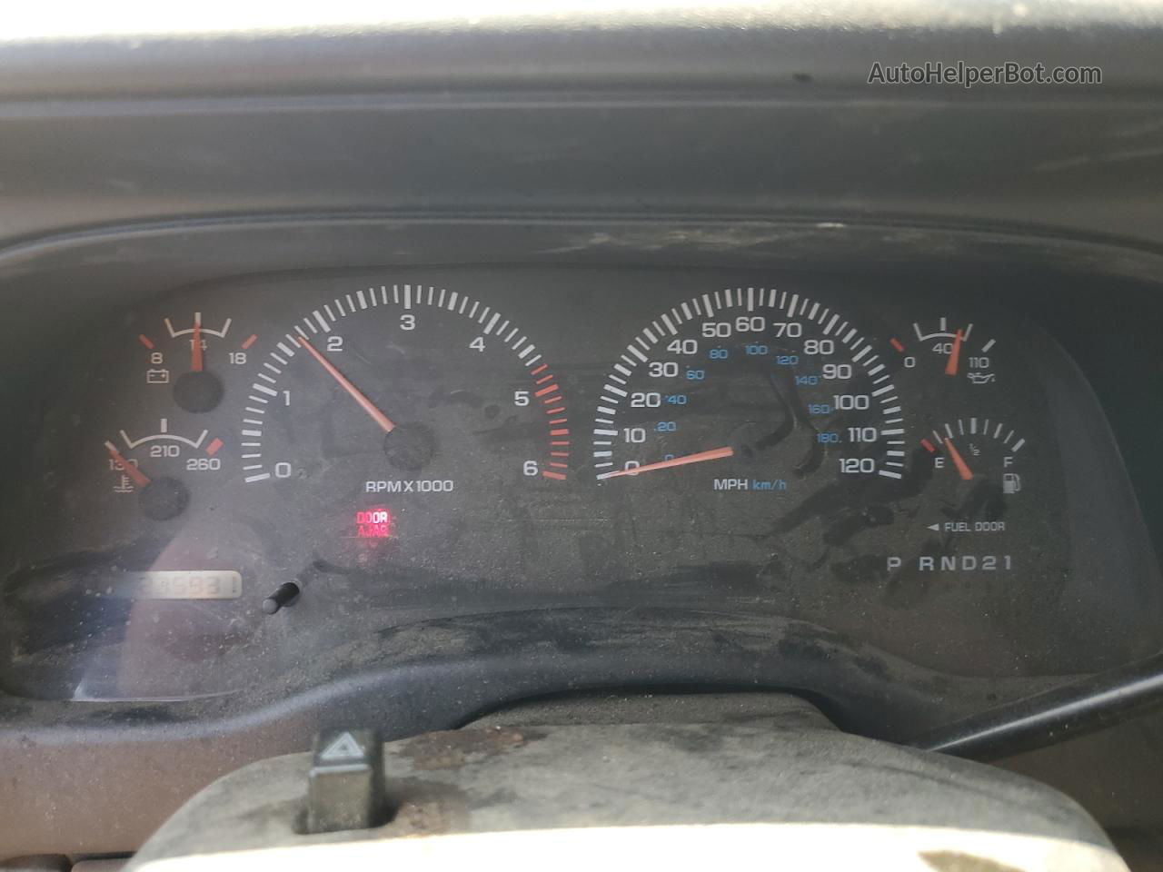 1998 Dodge Durango  Красный vin: 1B4HS28Z8WF221571