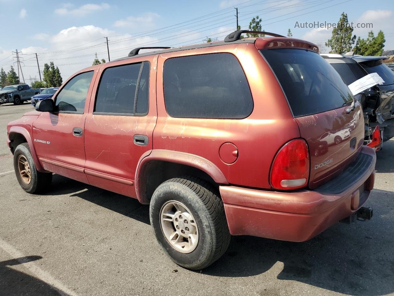 1998 Dodge Durango  Красный vin: 1B4HS28Z8WF221571