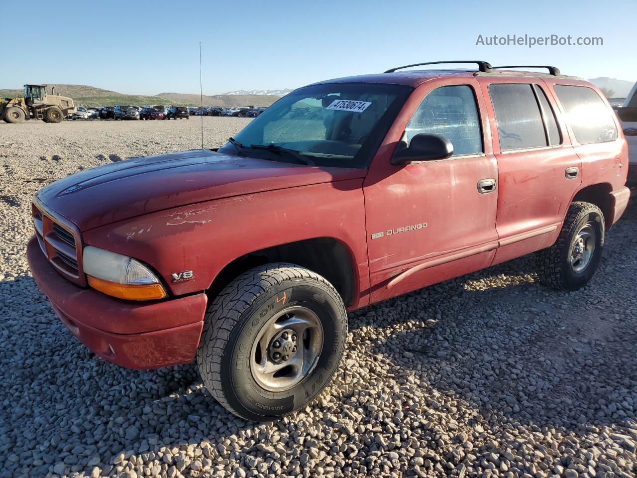 1998 Dodge Durango  Red vin: 1B4HS28ZXWF135212