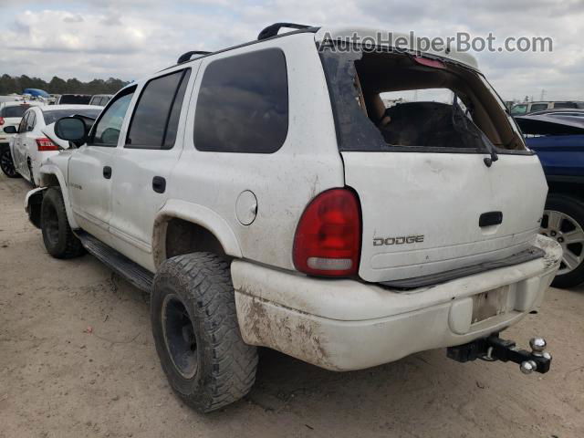 1998 Dodge Durango  White vin: 1B4HS28ZXWF161809