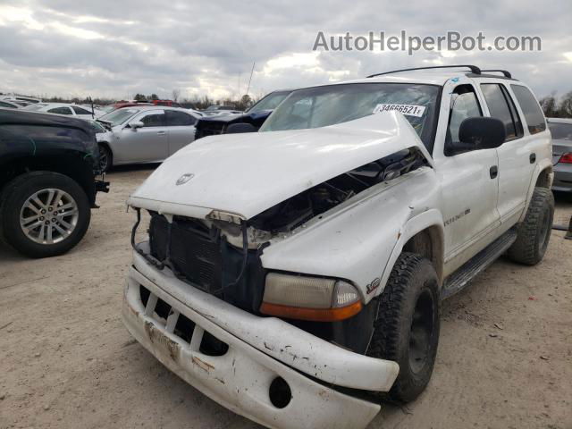 1998 Dodge Durango  White vin: 1B4HS28ZXWF161809