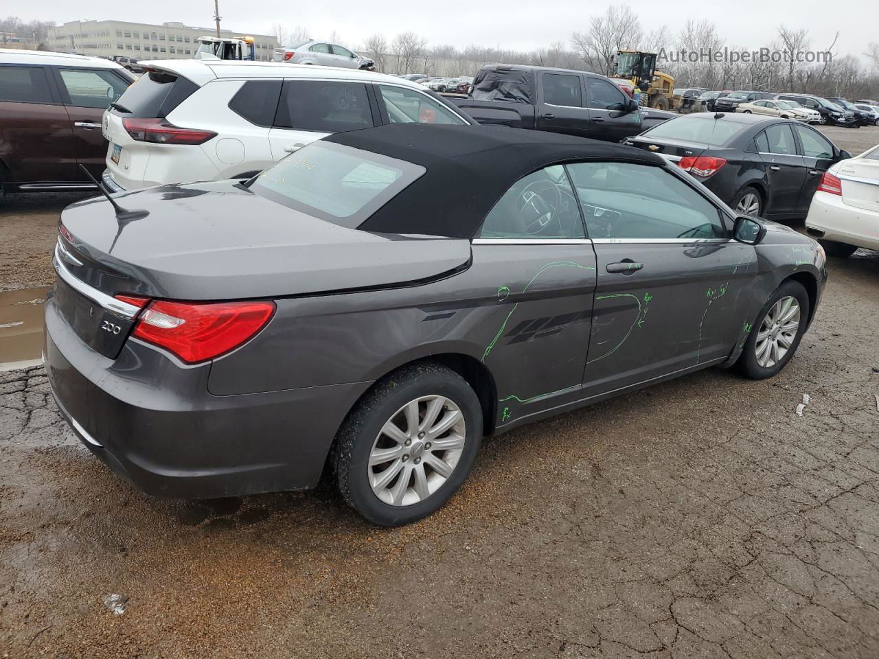 2014 Chrysler 200 Touring Charcoal vin: 1C3BCBEB3EN158322