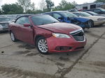 2014 Chrysler 200 Touring Red vin: 1C3BCBEB7EN158341