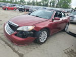 2014 Chrysler 200 Touring Red vin: 1C3BCBEB7EN158341