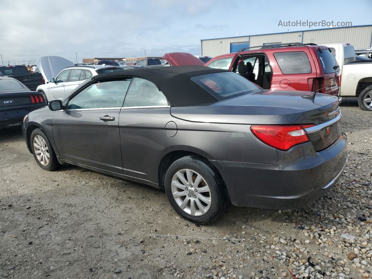 2014 Chrysler 200 Touring Серый vin: 1C3BCBEB9EN158101