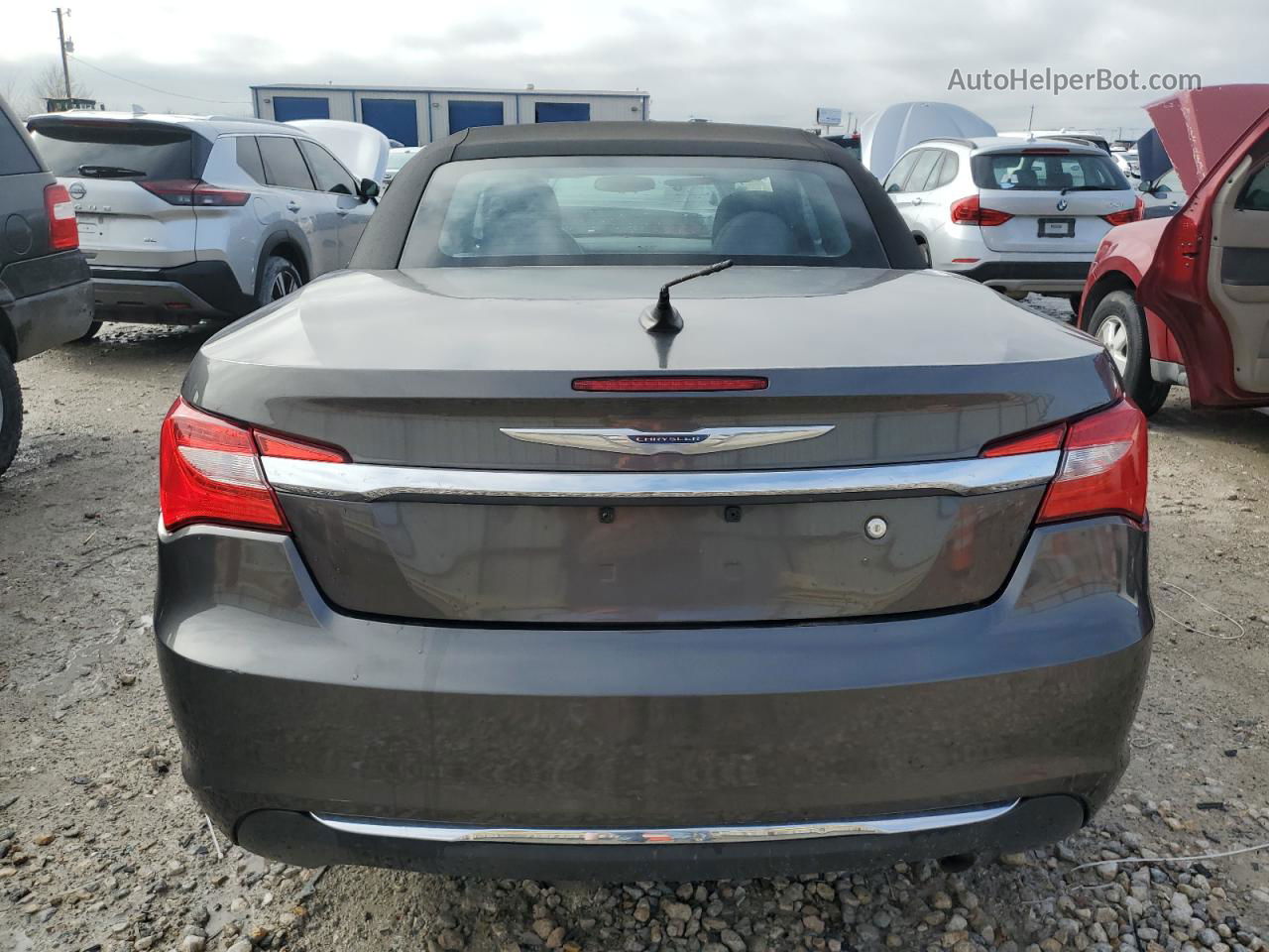 2014 Chrysler 200 Touring Gray vin: 1C3BCBEB9EN158101