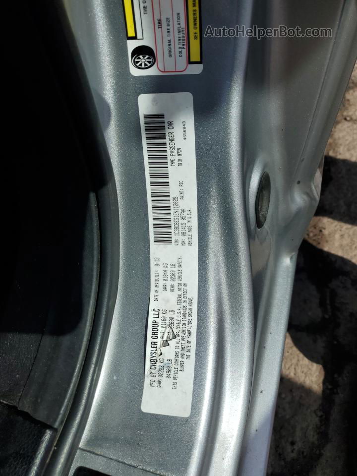 2014 Chrysler 200 Touring Серебряный vin: 1C3BCBEG1EN112029