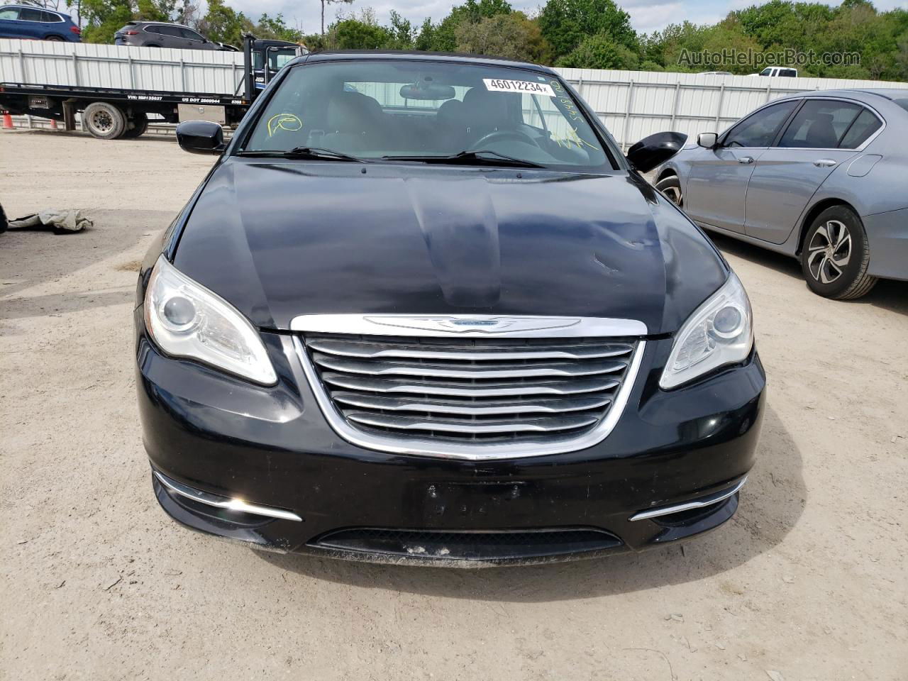 2014 Chrysler 200 Touring Black vin: 1C3BCBEG9EN131072