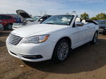 2014 Chrysler 200 Limited White vin: 1C3BCBFG5EN153584