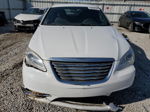 2014 Chrysler 200 Lx White vin: 1C3CCBAB0EN141097