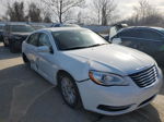 2014 Chrysler 200 Lx White vin: 1C3CCBAB0EN142895