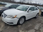 2014 Chrysler 200 Lx White vin: 1C3CCBAB0EN195306