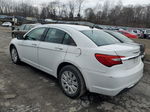 2014 Chrysler 200 Lx White vin: 1C3CCBAB0EN195306