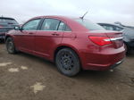 2014 Chrysler 200 Lx Red vin: 1C3CCBAB0EN206918