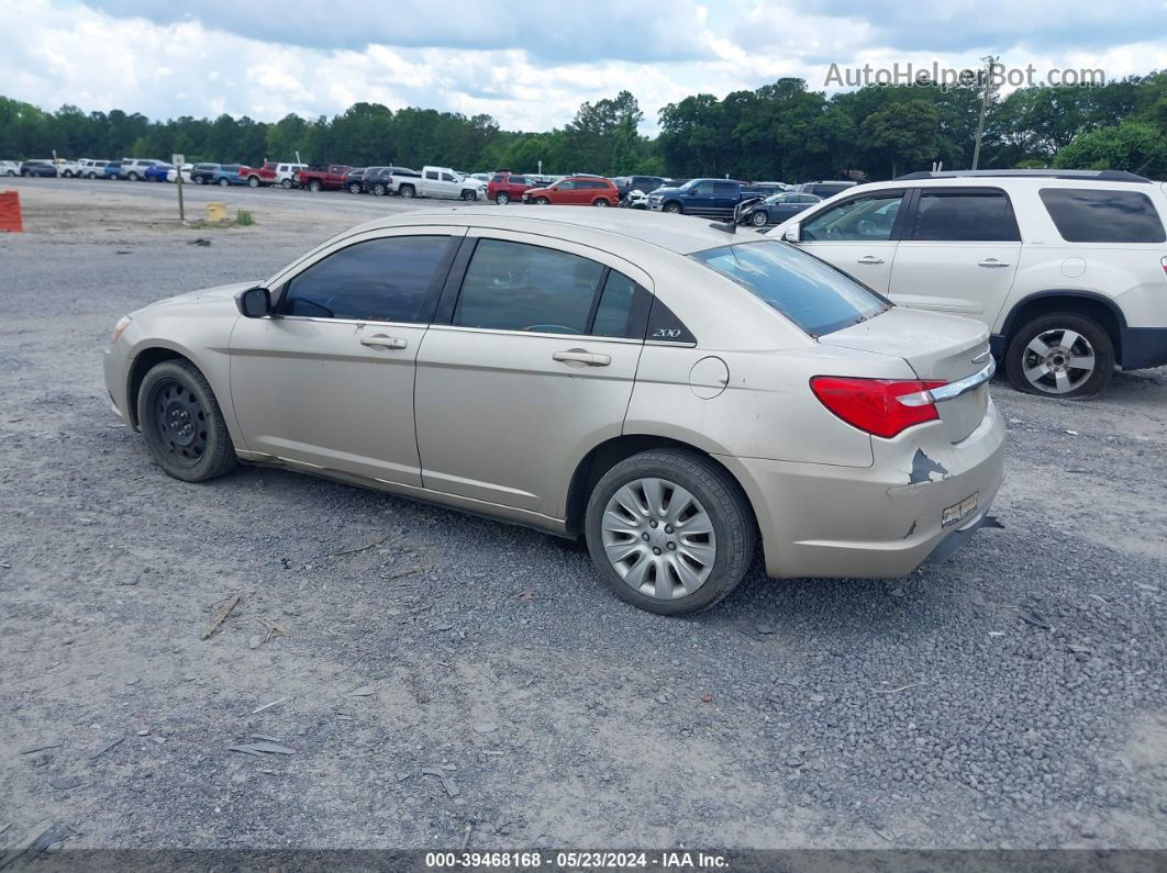 2014 Chrysler 200 Lx Gold vin: 1C3CCBAB0EN230555