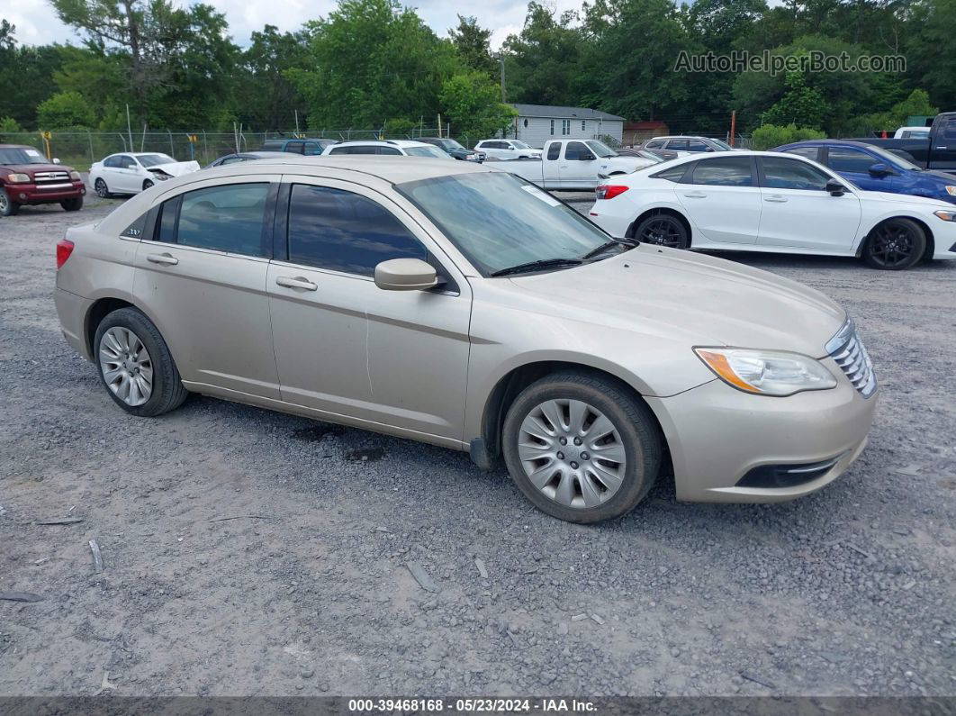 2014 Chrysler 200 Lx Gold vin: 1C3CCBAB0EN230555
