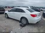 2014 Chrysler 200 Lx White vin: 1C3CCBAB0EN231401