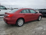 2014 Chrysler 200 Lx Burgundy vin: 1C3CCBAB0EN237067