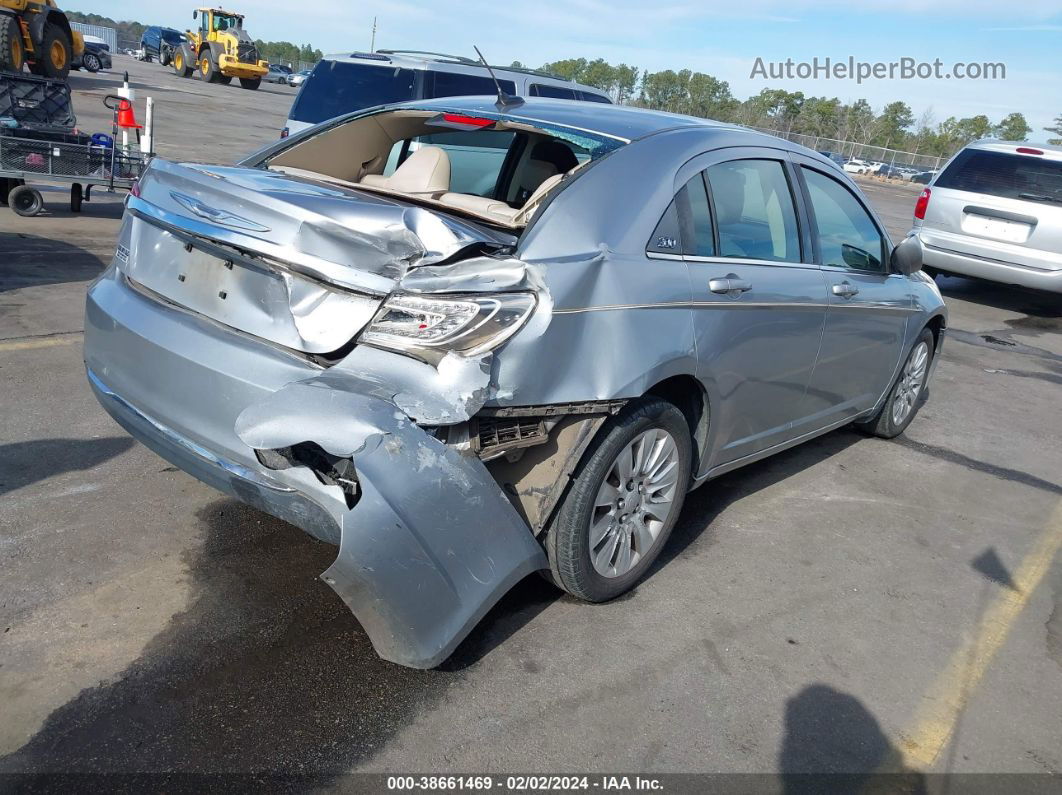 2014 Chrysler 200 Lx Silver vin: 1C3CCBAB1EN140962