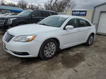 2014 Chrysler 200 Lx White vin: 1C3CCBAB1EN142839