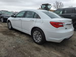 2014 Chrysler 200 Lx White vin: 1C3CCBAB1EN142839