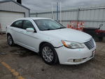 2014 Chrysler 200 Lx White vin: 1C3CCBAB1EN142839