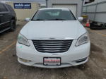 2014 Chrysler 200 Lx White vin: 1C3CCBAB1EN142839